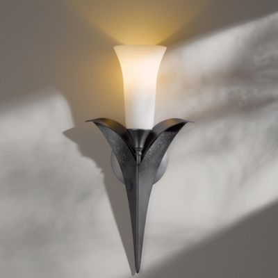 Calla Wall Sconce with Glass by Hubbardton Forge - Starlight Lighting USA and Canada